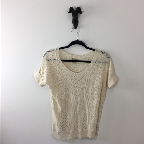 Lucky Brand Adrianna Sweater Top Size Medium - Picture 2 of 6